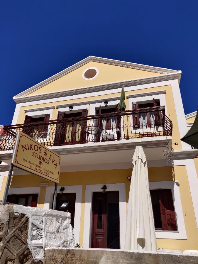 Nikos And Eva Studios Symi Exterior foto